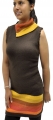 Litle dress with asymmetric collar - Size S