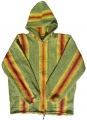 Coloured vertical stripe jacket - Pure Wool