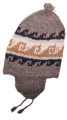 Andean Beanie in Natural Colors - Llama and Alpaca