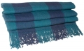 Two colored soft blanket - Alpaca Wool